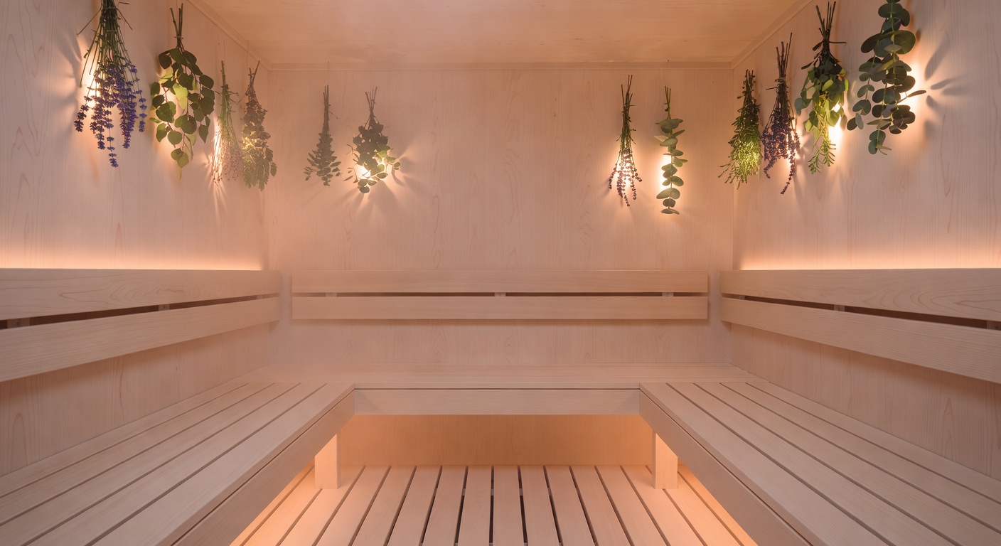sauna room